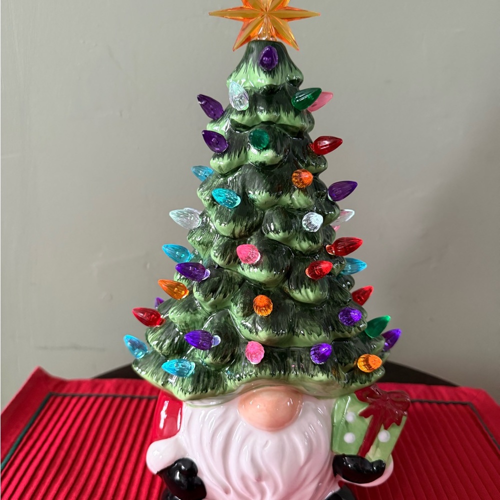 Gnome Light Up Tree - Merry Makers - The Paper Store